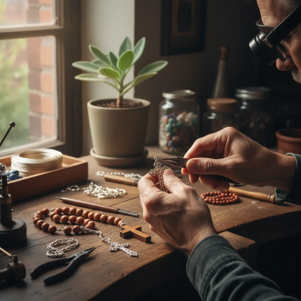 ByMyGraces sacred jewelry workshop