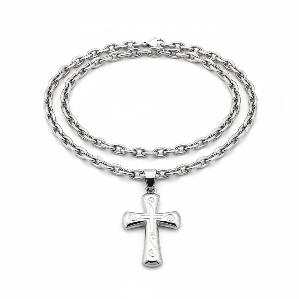 Faithful Cable Chain Necklace