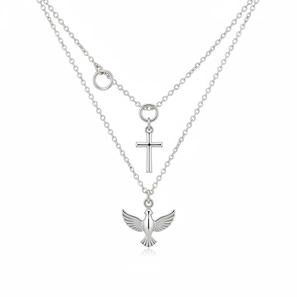 Trinity Triple Layer Necklace