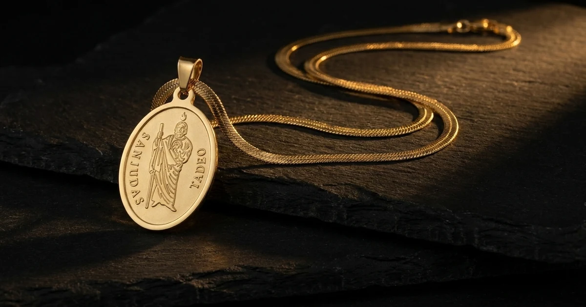 urgency-gif St. Jude™ Hope Pendant with prayer engraving